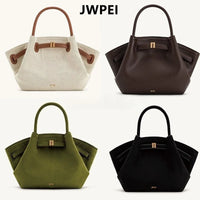 Elegant Large Capacity Dumpling Tote Bag for Women
